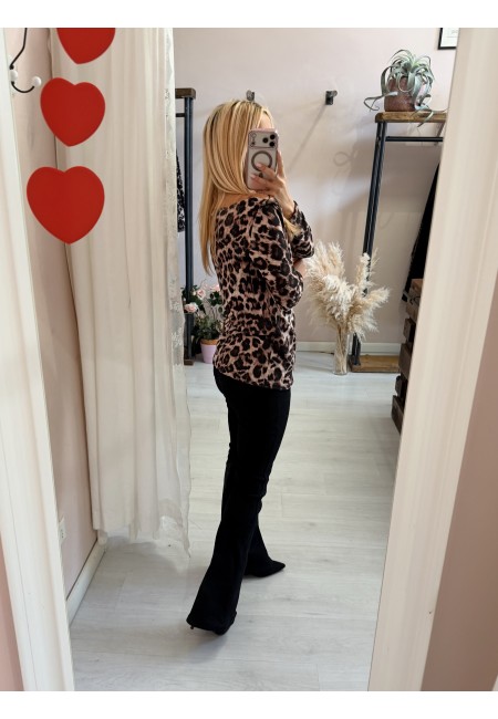 Maglia ISABELLA leopardata