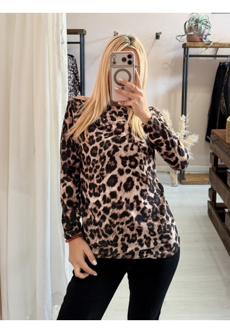 Maglia ISABELLA leopardata