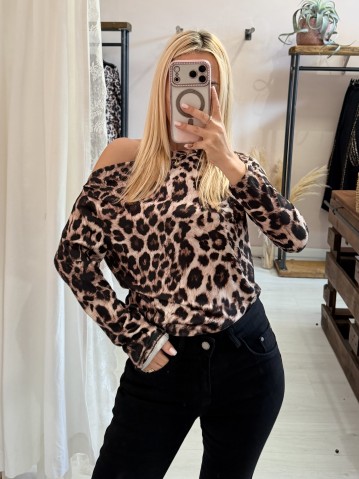 Maglia ISABELLA leopardata