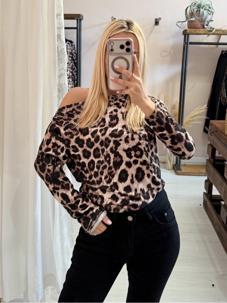 Maglia ISABELLA leopardata