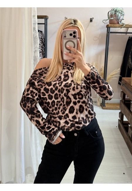 Maglia ISABELLA leopardata