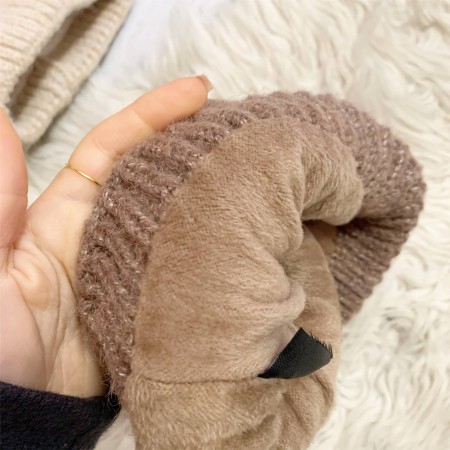 Cappello pon pon vari colori 91658