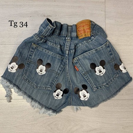 Shorts Levi’s jeans TOPOLINO BAMBINA