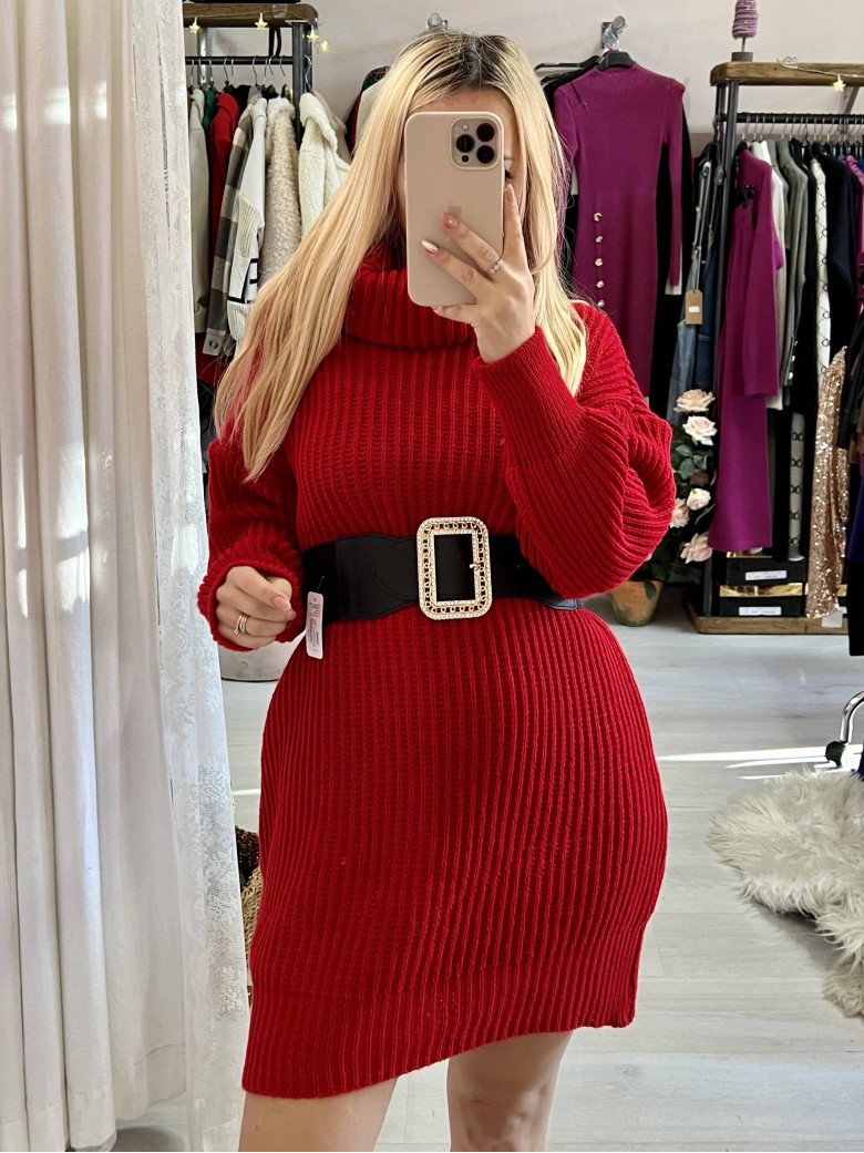 Cintura ALTA pelle ed elastico