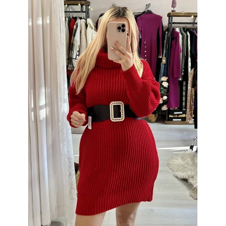 Cintura ALTA pelle ed elastico