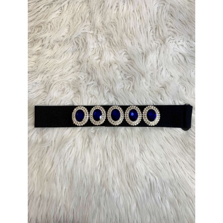 Cintura elastica DIAMANTI BLU sottoseno