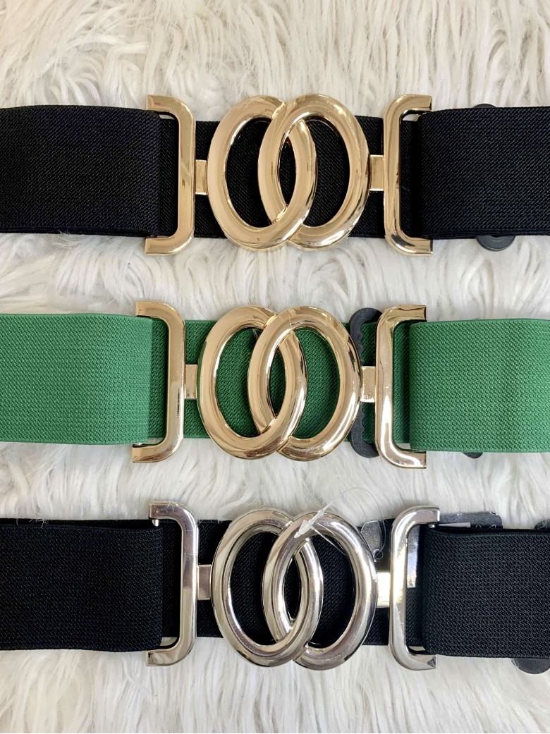 Cintura elastica cerchietti ad incastro regolabile