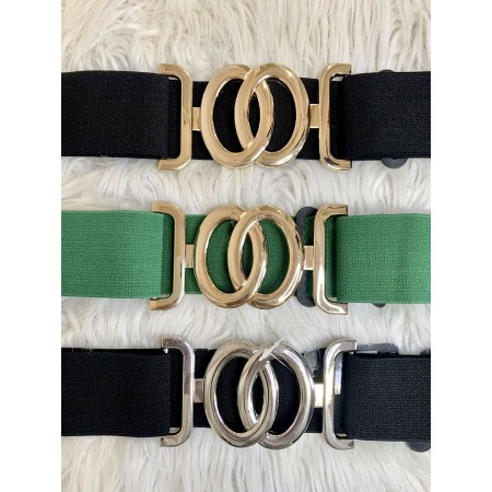 Cintura elastica cerchietti ad incastro regolabile