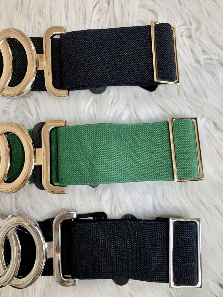 Cintura elastica cerchietti ad incastro regolabile