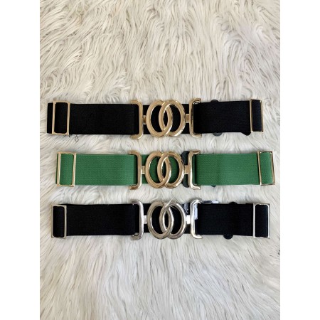 Cintura elastica cerchietti ad incastro regolabile