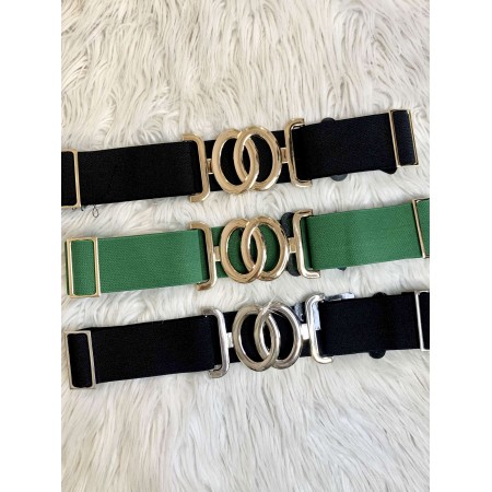 Cintura elastica cerchietti ad incastro regolabile