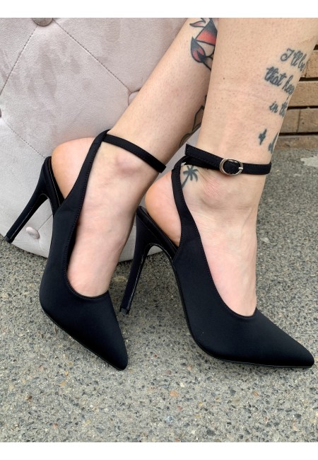 Decoltè NERE cinturino alla caviglia