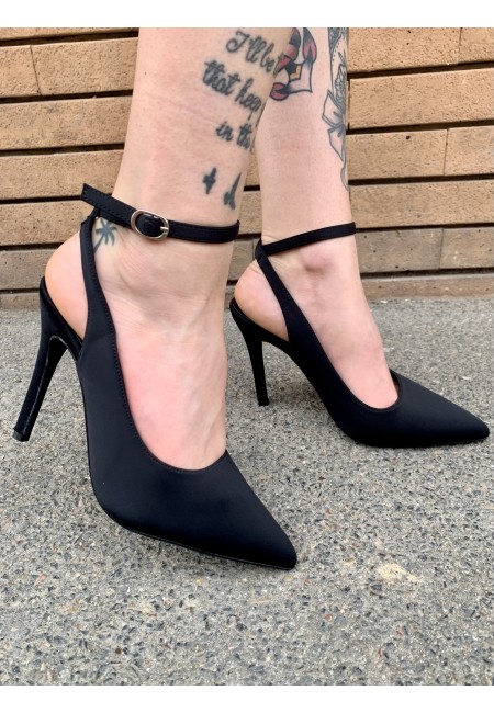 Decoltè NERE cinturino alla caviglia