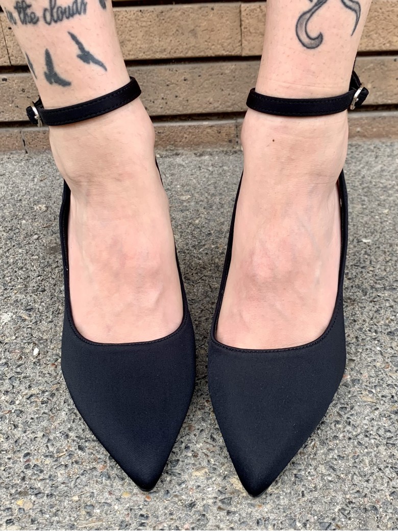 Decoltè NERE cinturino alla caviglia