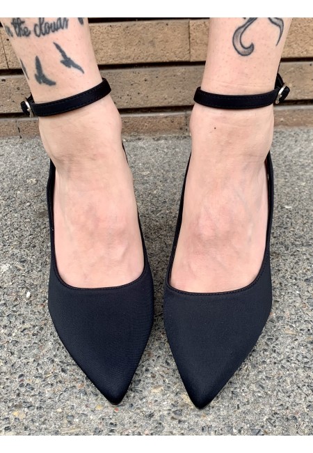 Decoltè NERE cinturino alla caviglia