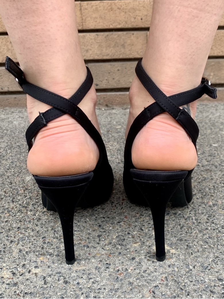 Decoltè NERE cinturino alla caviglia