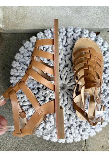 Sandali alla schiava a ragnetto CAMEL