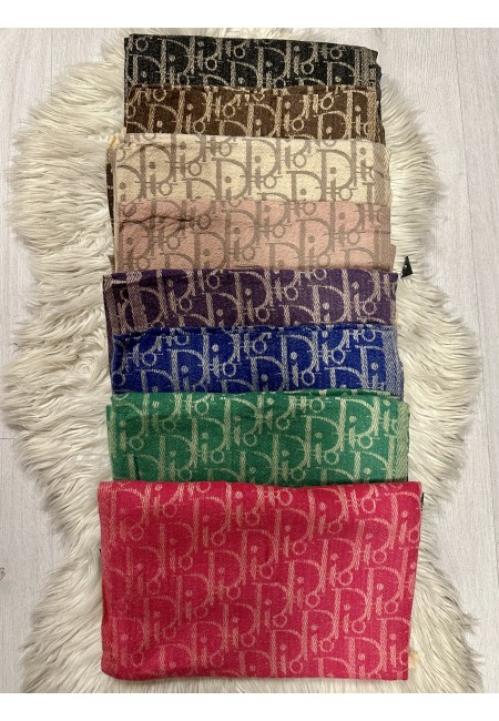 Sciarpone fantasia scritte