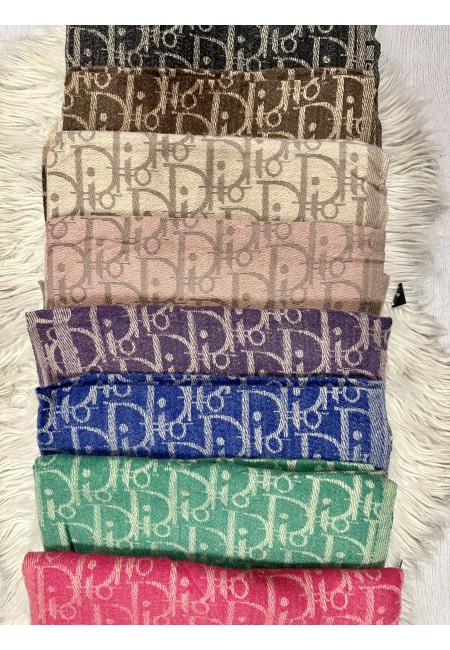 Sciarpone fantasia scritte