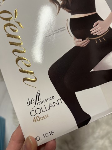 Calze collant PREMAMAM 40 denari nere 2