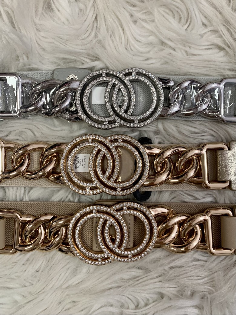 Cintura elastica cerchi con STRASS