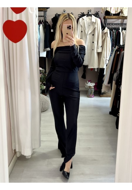 Tuta intera scollo a barca ZAMPA