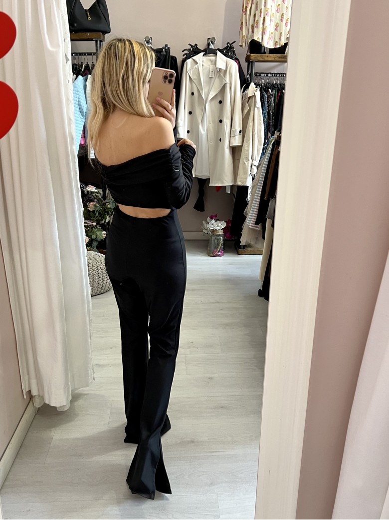 Tuta intera scollo a barca ZAMPA