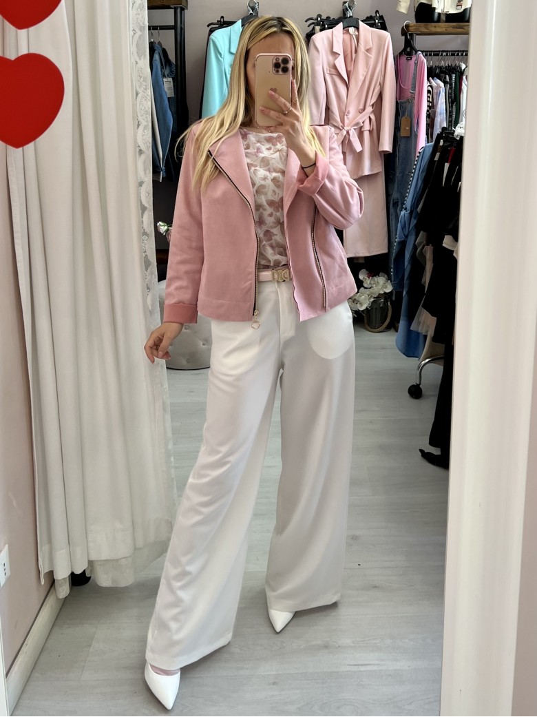 Pantaloni FORMAL BIANCHI palazzo