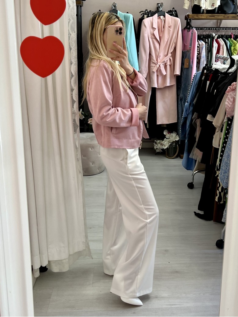 Pantaloni FORMAL BIANCHI palazzo