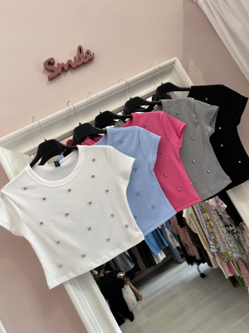 Maglia crop top BRILLA 2