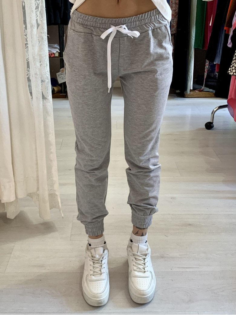 Pantaloni tuta ELASTICO in cotone