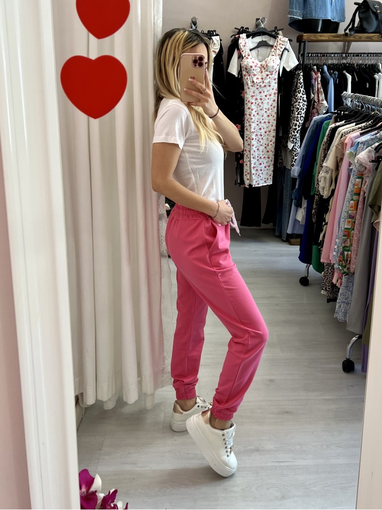 Pantaloni tuta ELASTICO in cotone