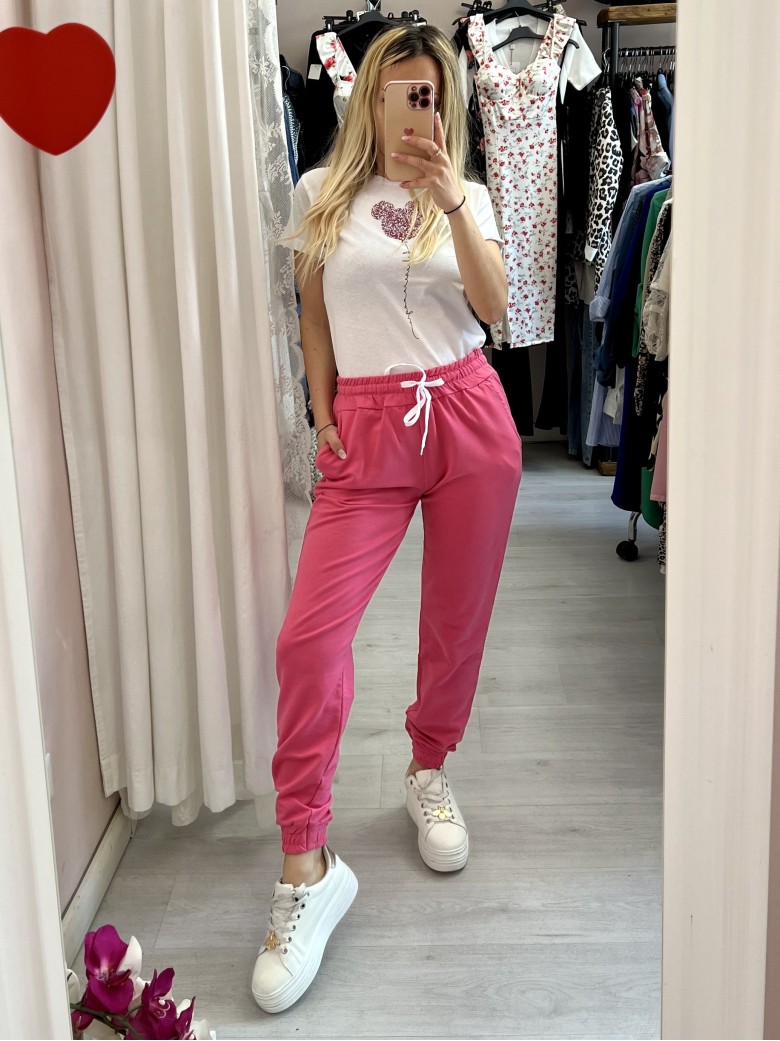 Pantaloni tuta ELASTICO in cotone