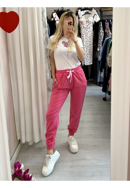 Pantaloni tuta ELASTICO in cotone