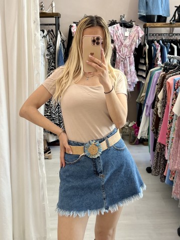 Mini gonna jeans COACHELLA 2