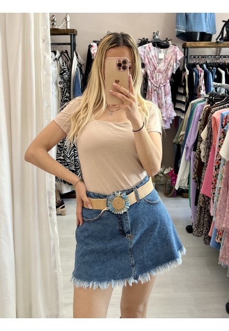 Mini gonna jeans COACHELLA