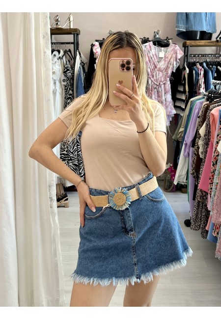 Mini gonna jeans COACHELLA
