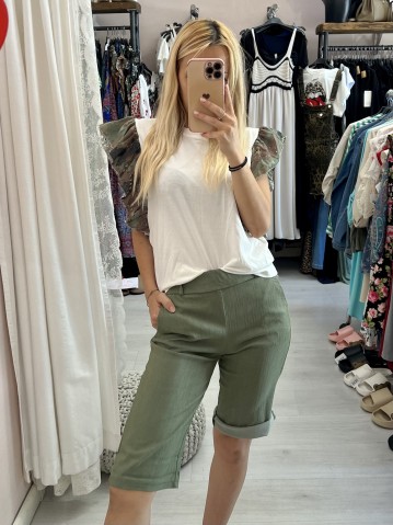 Bermuda shorts VERDE MILITARE