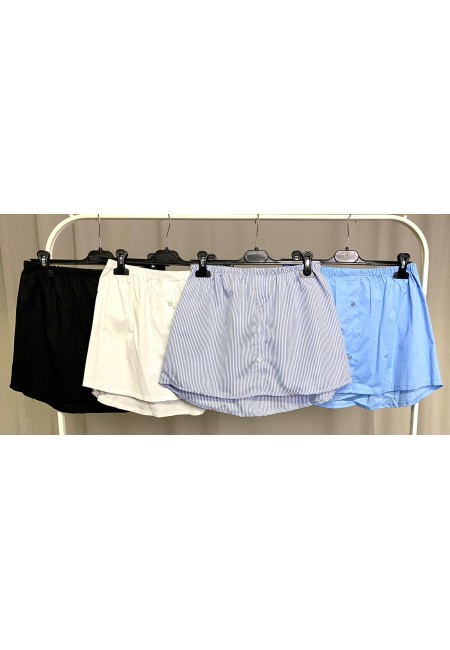 Balza effetto bordo camicia con elastico